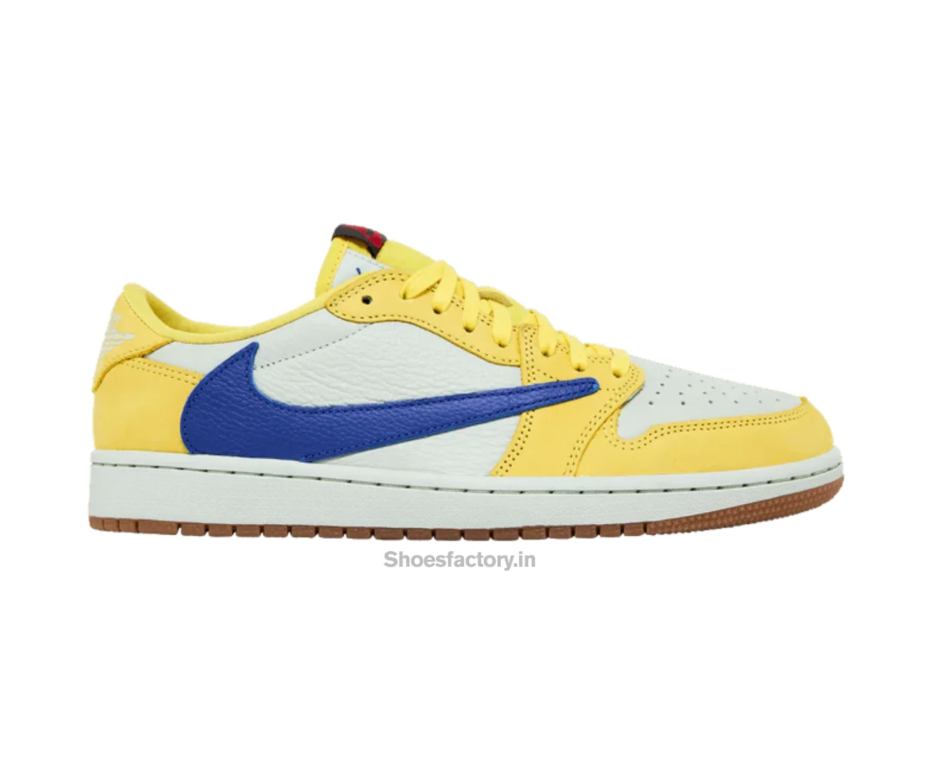 Air Jordan 1 Retro Low OG SP Travis Scott Canary — First Copy