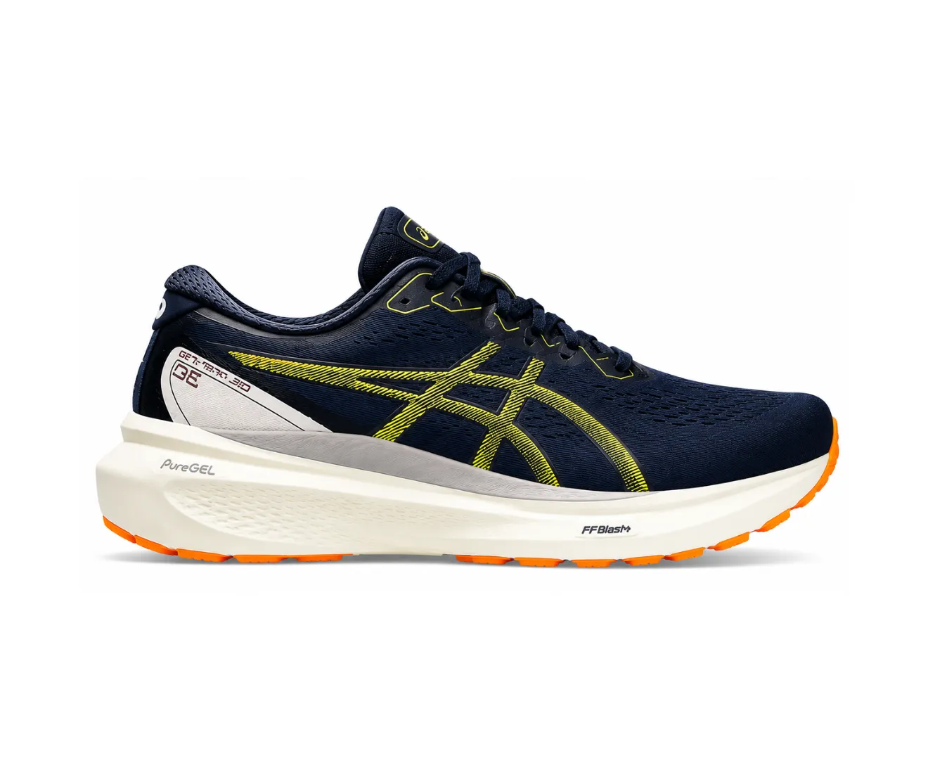 Asicss Gel Kayano 30 Navy Blue — First Copy