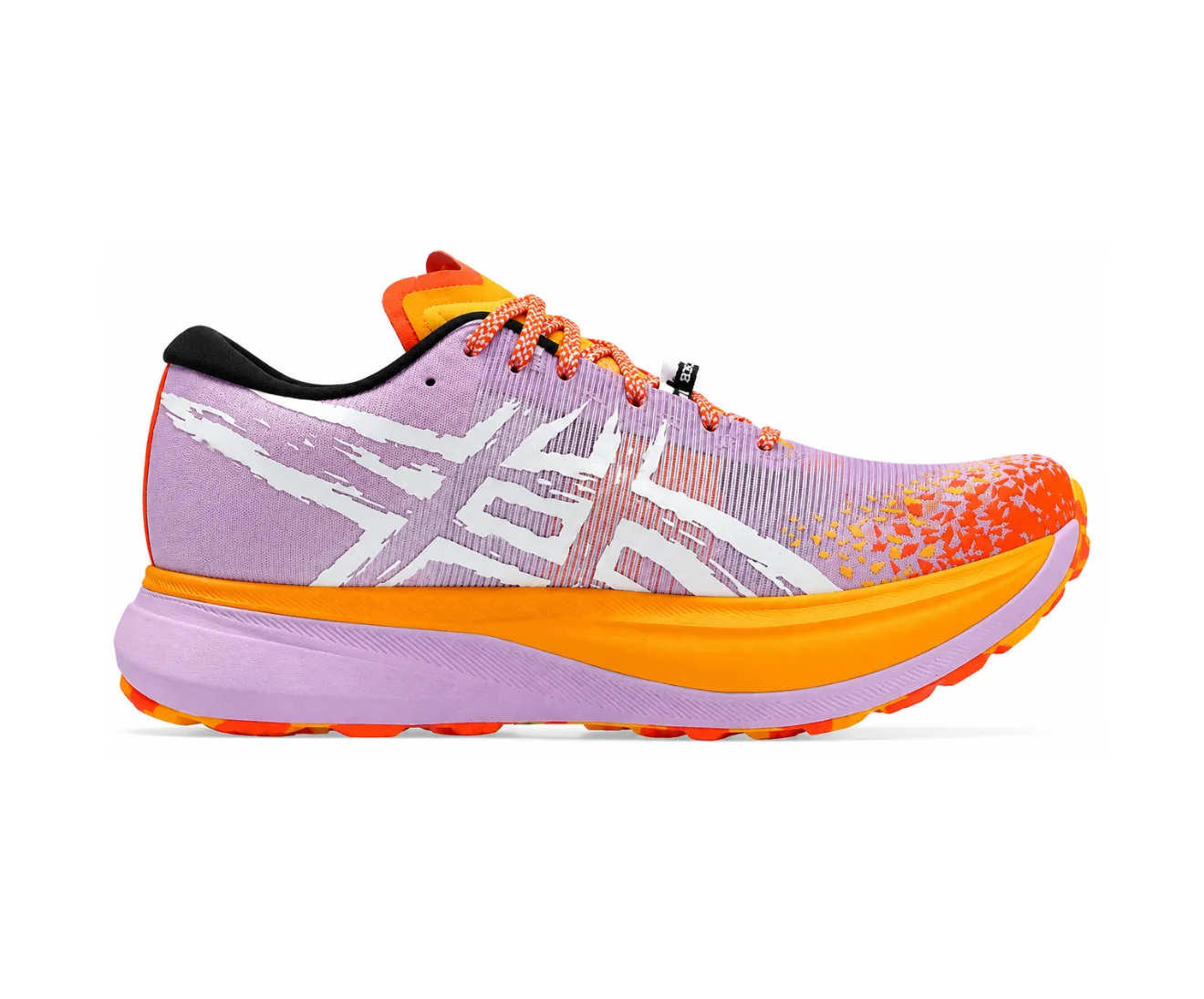 Asics Metafauji Trail Purple Orange — First Copy