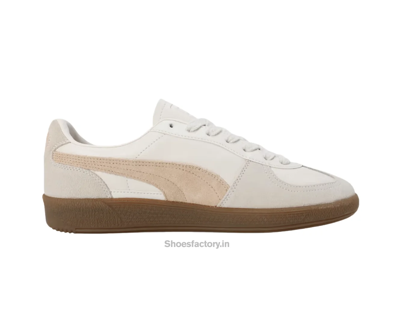 Puma Palermo Light Sand Chocotart — First Copy