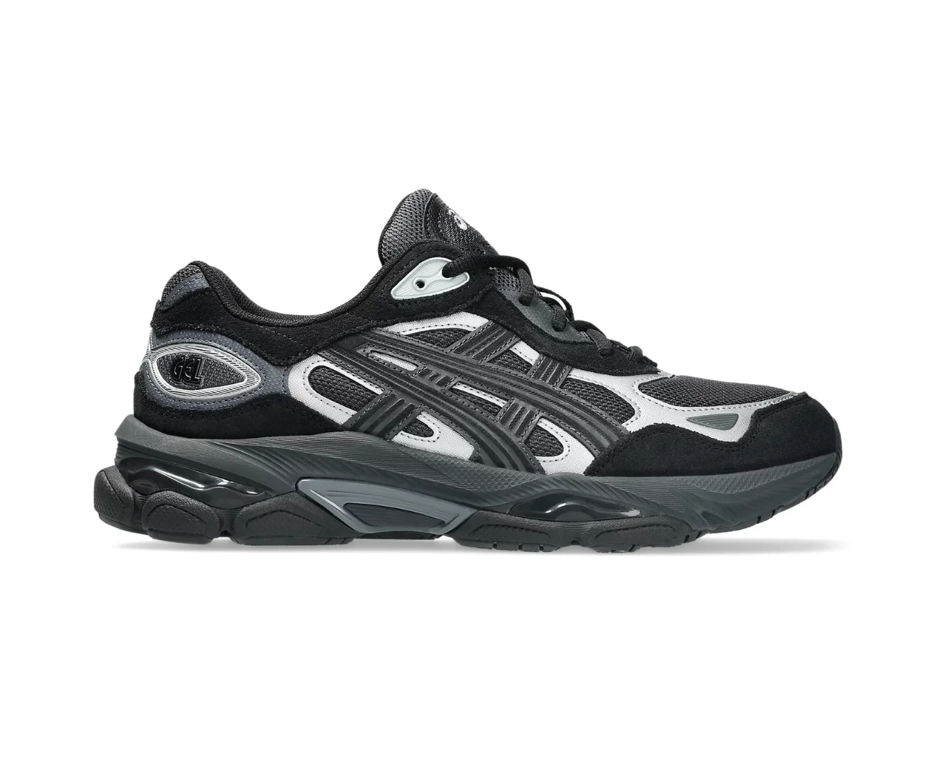 Asics Gel NYC OG Black Grey — First Copy